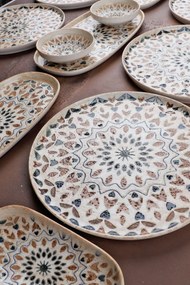 Dinner Set (24 Pieces) Por-AD1719 Multicolor