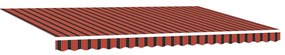 vidaXL Σκηνίτσα Αναδιπλούμενη with 500 x 300 εκ πορτοκαλί και καφέ