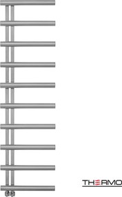 Thermo Accent Inox Brushed - Θερμαινομενη πετσετοκρεμάστρα - 50x180 cm