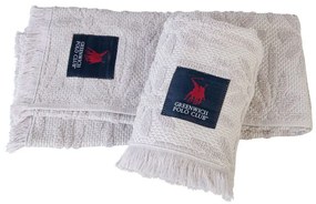 Πετσέτες Κουζίνας 2705 (Σετ 2τμχ) Off White Greenwich Polo Club 40x60cm 100% Cotton
