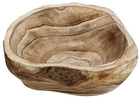 Μπωλ Σερβιρίσματος XYP107 25x23,5x7cm Natural Espiel Wood