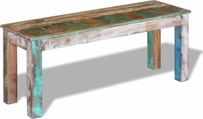 vidaXL Πάγκος 110 x 35 x 45 εκ. από Μασίφ Ανακυκλωμένο Ξύλο