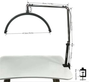 Επαγγελματική λάμπα Half Moon 3000K/4500K/6000K HD-M3X - Smart Moonlight
