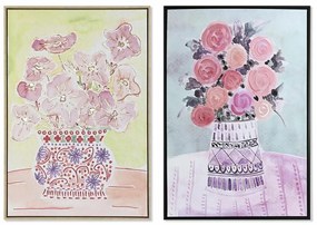 Καμβάς DKD Home Decor πολυστερίνη Καμβάς 36 x 4 x 93 cm 63 x 4 x 93 cm