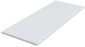 vidaXL Στρώματα Λευκό 70 x 200 cm 100% ύφασμα πολυεστέρα με τζακάρ
