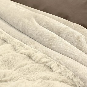LINO ΚΟΥΒΕΡΤΟΠΑΠΛΩΜΑ CONILIO ECRU 160X220
