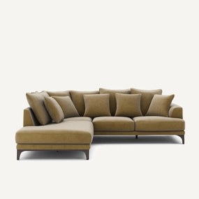 Γωνιακός καναπές από βελούδο, ARMENTO