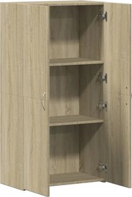 vidaXL Αρχειοθήκη Sonoma Δρυς 60x32x115 εκ. από Επεξεργασμένο Ξύλο