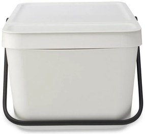 Brabantia Sort&Go ξεχωριστός κάδος απορριμμάτων 1006312, 20 l, στοιβαζόμενος, γκρι