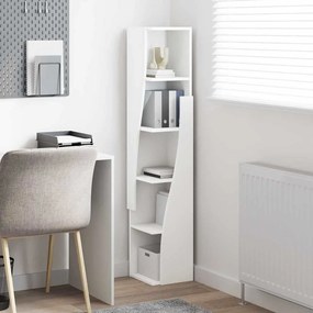 vidaXL Γωνιακό Ντουλάπι 27,5x27x140εκ Επεξεργασμένο ξύλο