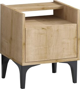 Κομοδίνο Δρυς Ζαφείρι ZEZE 40x35x50