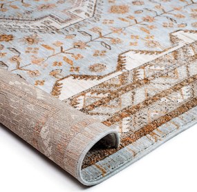 Χαλί Διαδρόμου (80x150) Βιοκαρπέτ Naf Naf Amaro 9381F Multi Grey/Brown
