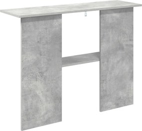 vidaXL Τραπέζι κονσόλας Γκρι Σκυροδέματος 100 x 30 x 75 εκ