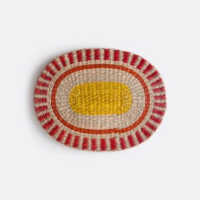 Σετ 4 σουβέρ τραπεζιού από φυσικό υλικό, Tikki