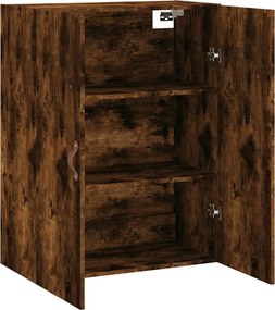 vidaXL Ντουλάπι Τοίχου Καπνιστή Δρυς 69,5 x 34 x 90 εκ.