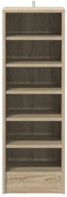 vidaXL Παπουτσοθήκη Sonoma Δρυς 31,5 x 35 x 90 εκ. από Επεξ. Ξύλο