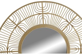 Τοίχο καθρέφτη Home ESPRIT Φυσικό Scandi 80 x 2 x 80 cm