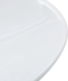 vidaXL Νιπτήρας Λευκός 58,5 x 39 x 14 εκ. Κεραμικός
