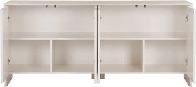 Μπουφές Aurelia Megapap χρώμα κρεμ 180x45x80εκ.