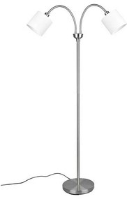 Φωτιστικό Δαπέδου Tommy R46332001 2xE14 40W 60x130cm Nickel Mat RL Lighting Metal, Fabric