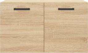 vidaXL Ντουλάπι Τοίχου Sonoma Δρυς 60x36,5x35 εκ. Επεξεργασμένο Ξύλο