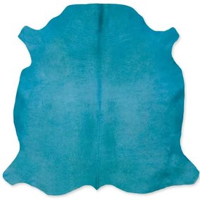 Δέρμα Αγελάδας Dyed Turquoise - 200x220