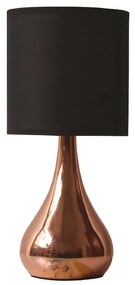 Πορτατίφ Αφής Με Dimmer Aca Bellatris KS1178T1CP Copper/Black