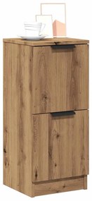 vidaXL Sideboards 2 τεμάχια Artisan Oak 30x30x70cm Κατασκευασμένο ξύλο