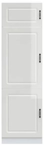 vidaXL Ντουλάπι κουζίνας "Kalmar" High Gloss White Engineered Wood