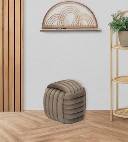 Σκαμπό Καφέ SOFTY 45x45