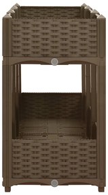 vidaXL Ζαρντινιέρα 120 x 40 x 71 εκ. από Πολυπροπυλένιο