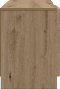 vidaXL Ντουλάπι TV 102 x 34,5 x 47 εκ Artisan Δρυς Επεξεργασμένο Ξύλο