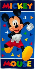 Παιδική Πετσέτα Θαλάσσης Microfiber (70x140) Dimcol Mickey 178 Dark Blue