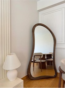 Ολόσωμος καθρέφτης με φυσικό ξύλινο πλαίσιο Πολύχρωμο 180x100 cm