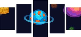 Εικόνα 5 μερών ενός μαγικού πλανήτη - 200x100