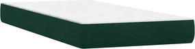 vidaXL Box Spring Κρεβάτι χωρίς στρώμα 200x220 cm Βελούδινο
