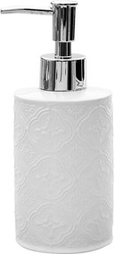 Dispenser Μπάνιου 320ml Homely Boho White 02-6686