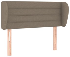 vidaXL Κεφαλάρι με Πτερύγια Taupe 93x23x78/88 εκ. Υφασμάτινο