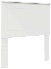 vidaXL Κρεβάτι Αποθήκης Λευκό 90 x 200 cm Επεξεργασμένο ξύλο