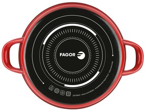 Κατσαρόλα Fagor Optimax Κόκκινο Ø 18 x 10 cm