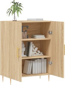 vidaXL Ντουλάπι Sonoma Δρυς 69,5 x 34 x 90 εκ. από Επεξεργασμένο Ξύλο
