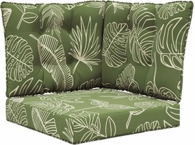 vidaXL Μαξιλάρι Καναπέ Εξωτερικού Χώρου Πολυεστέρας Σχέδιο Φύλλου
