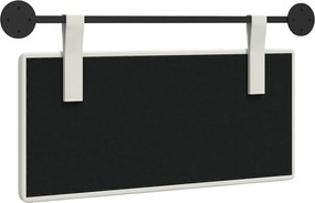 vidaXL Κρεμαστό Κεφαλάρι Λευκός 100 x 55 x 5 εκ Τεχνητό Δέρμα