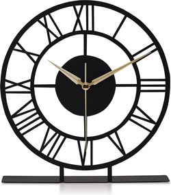 Decorative Clock Roman - Black Black