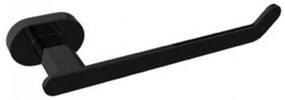Karag New Oval MB 75051A-MB Χαρτοθήκη Μαύρο Ματ Μπρούτζος