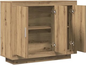 vidaXL Μπουφές Αρτισιανή Δρυς 92x35x75 εκ. από Επεξεργασμένο Ξύλο