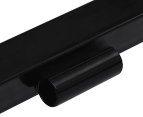 vidaXL Προσαρμογέας Εκχιονιστικού για Χλοοκοπτικό Μαύρος