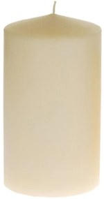 Κερί Κύλινδρος 36972 10x18cm Cream Paraffin