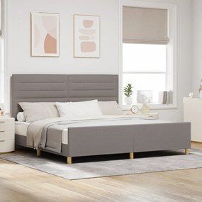 vidaXL Κρεβάτι Τάπε σε Τάπε 200x200 εκ. με ύφασμα