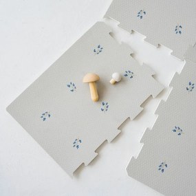 3Sprouts Παζλ δαπέδου 170x123εκ, EVA Foam Bluebbery/Taupe